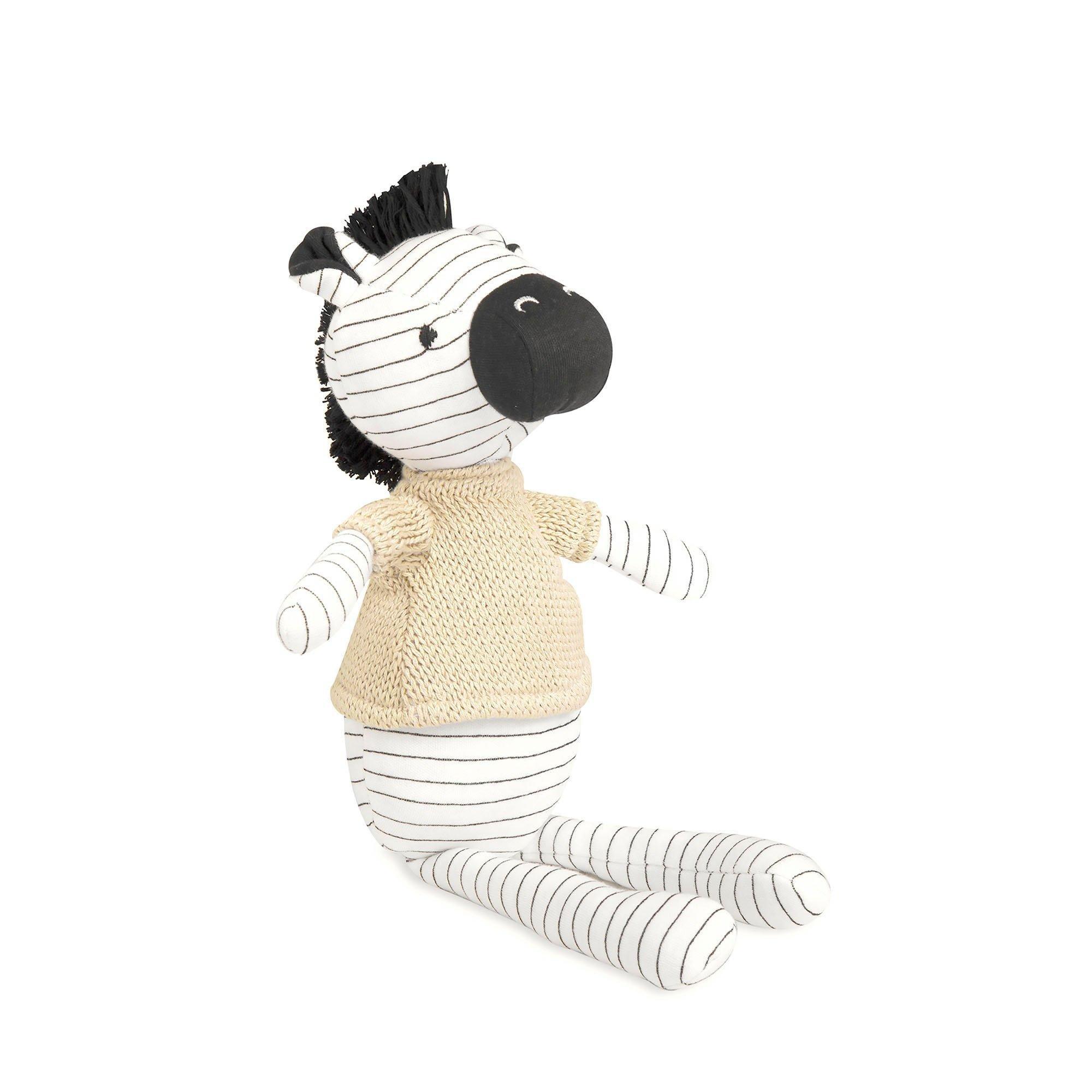 Kendi Zulu Zebra Plush Toy image number 1