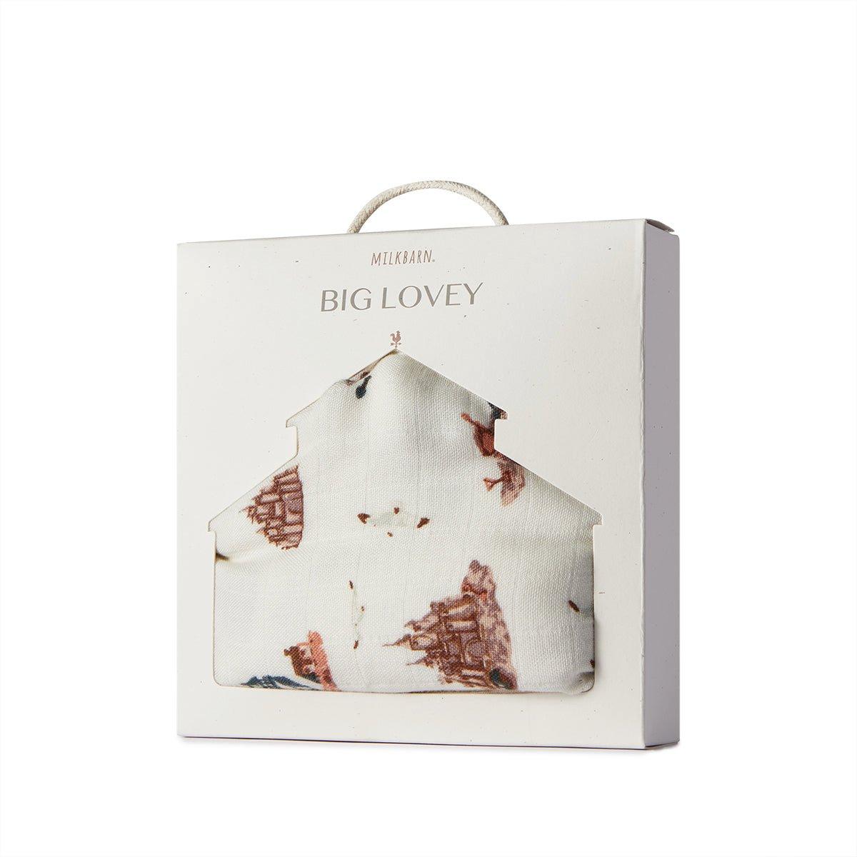 Sandcastle Big Lovey Three-Layer Muslin Blanket image number 1