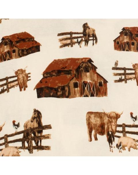 Homestead Big Lovey Three-Layer Muslin Blanket