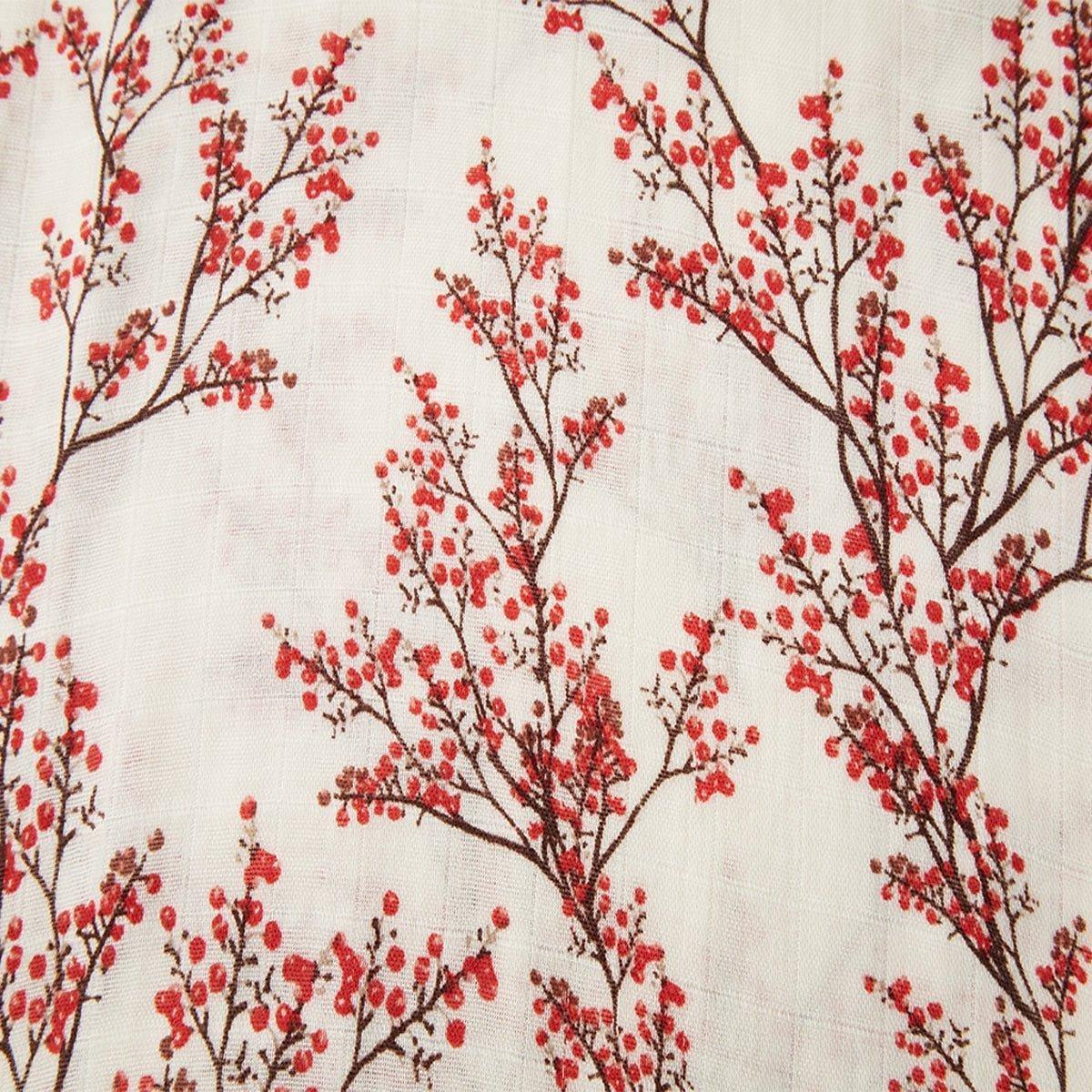 Winterberry Bamboo Mini Lovey Two-Layer Muslin Security Blanket image number 2
