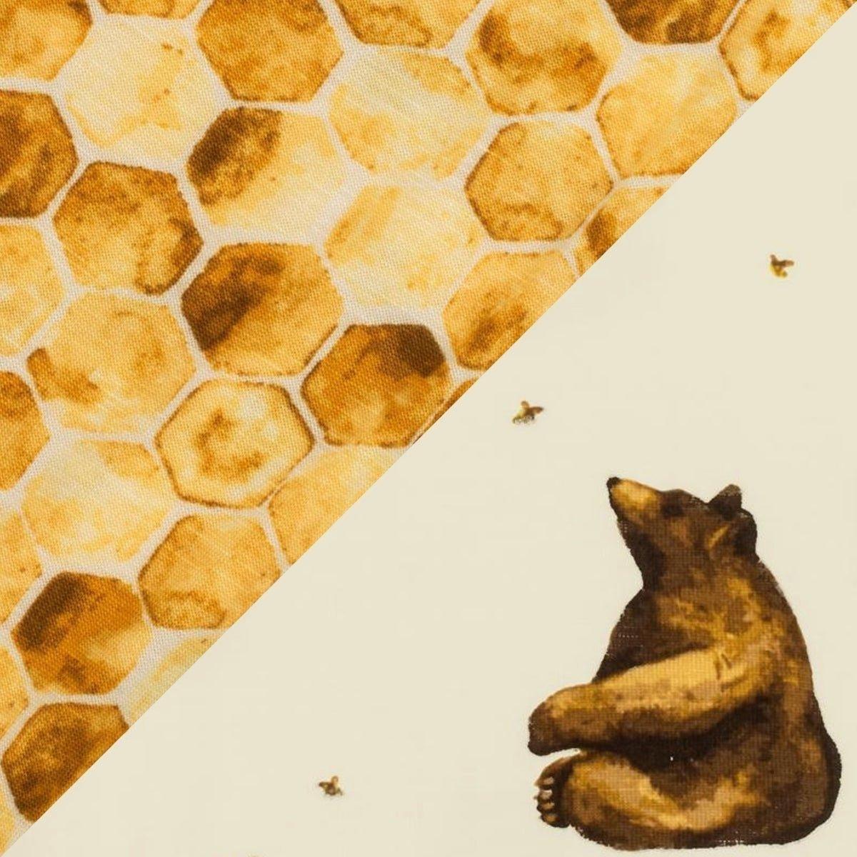 Honey Bear Big Lovey Three-Layer Muslin Blanket image number 1