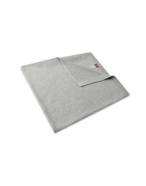 Grey Knitted Blanket