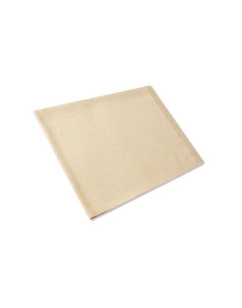 Khaki Knitted Blanket