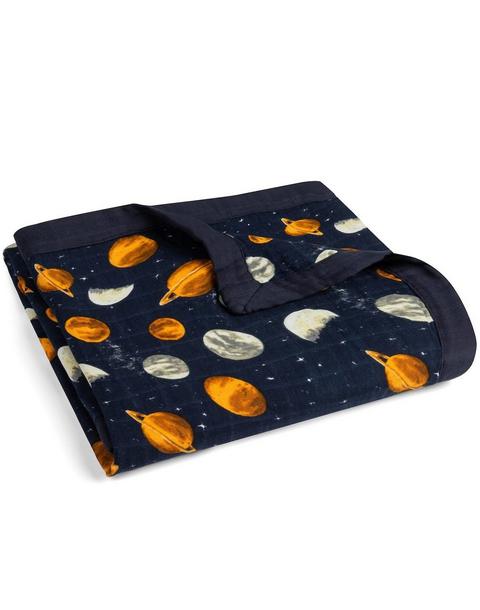Planets Big Lovey Three-Layer Muslin Blanket
