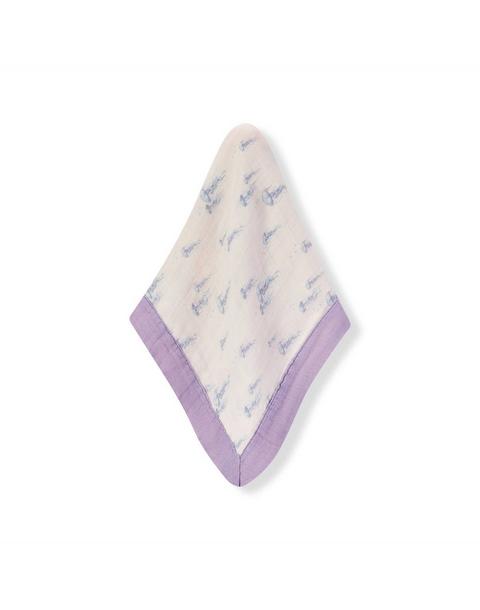 Sunset Jellyfish Bamboo Mini Lovey Two-Layer Muslin Security Blanket