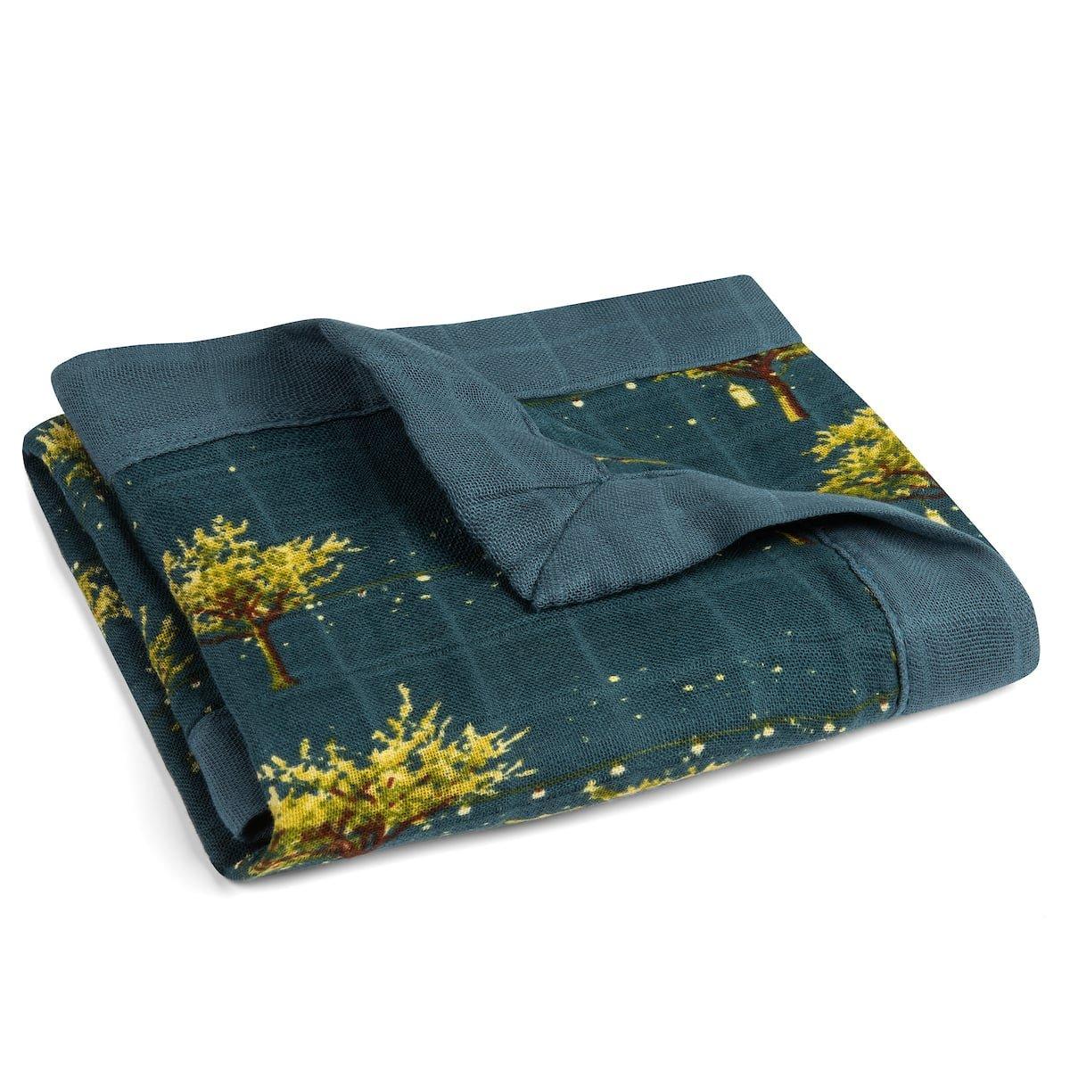 Firefly Mini Lovey Two-Layer Muslin Security Blanket image number 2