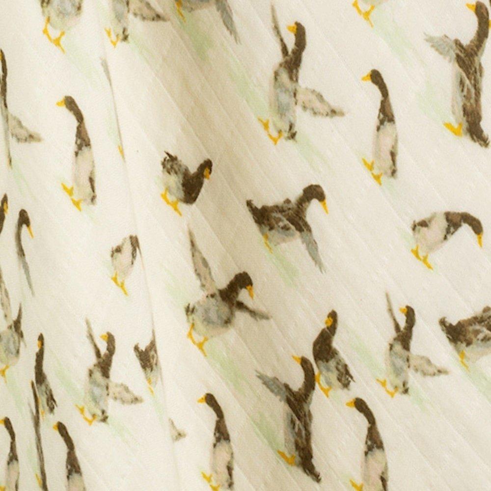 Duck Mini Lovey Two-Layer Muslin Security Blanket image number 3
