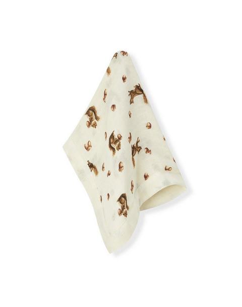 Chipmunk Bamboo Mini Lovey Two-Layer Muslin Security Blanket