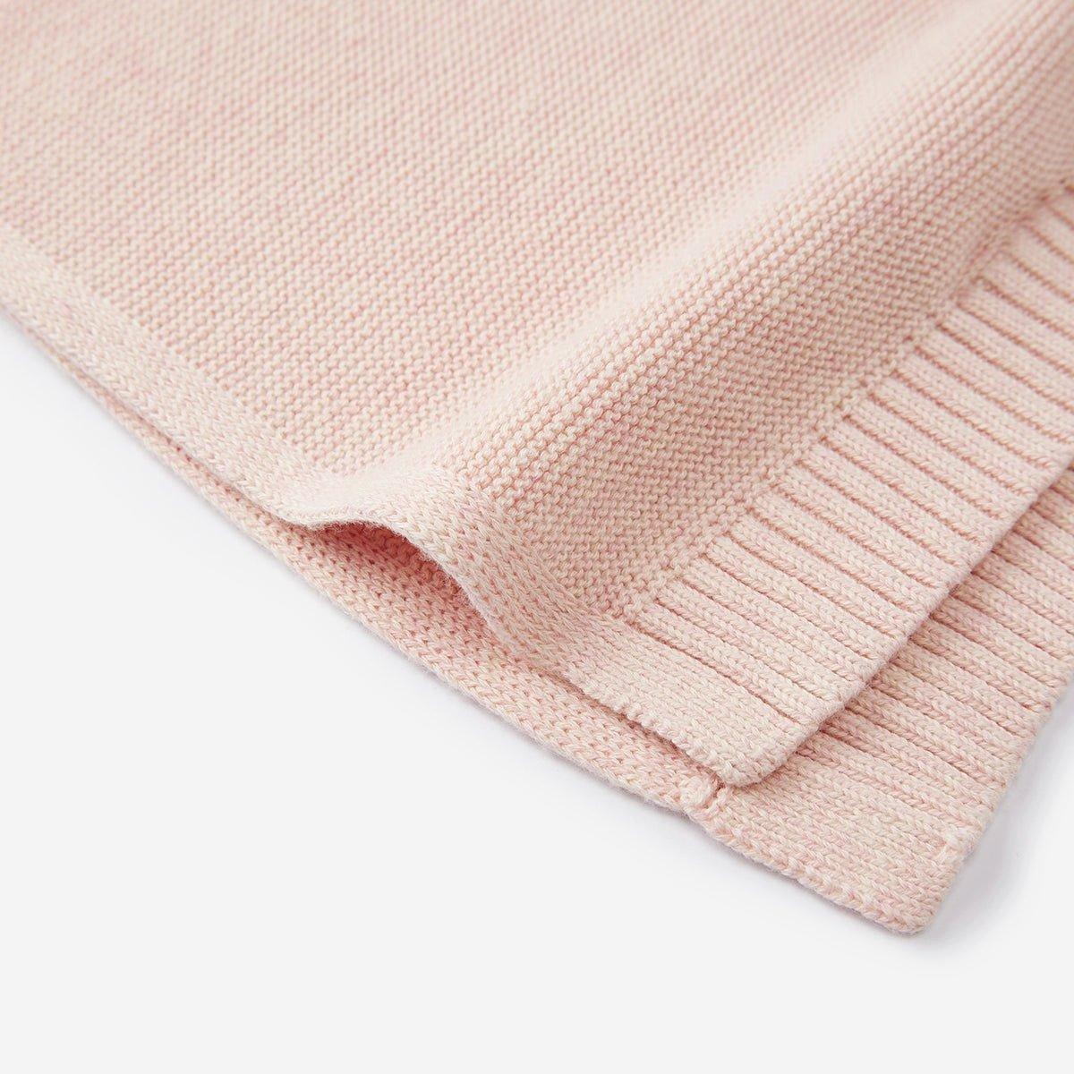 Nude Blush Knitted Blanket image number 2