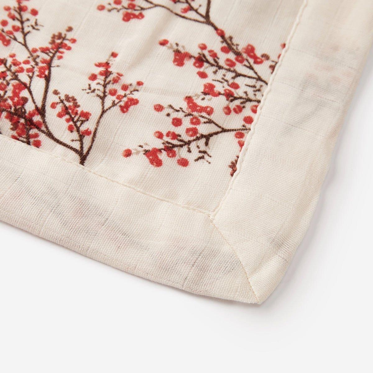Winterberry Bamboo Big Lovey Three-Layer Muslin Blanket image number 1
