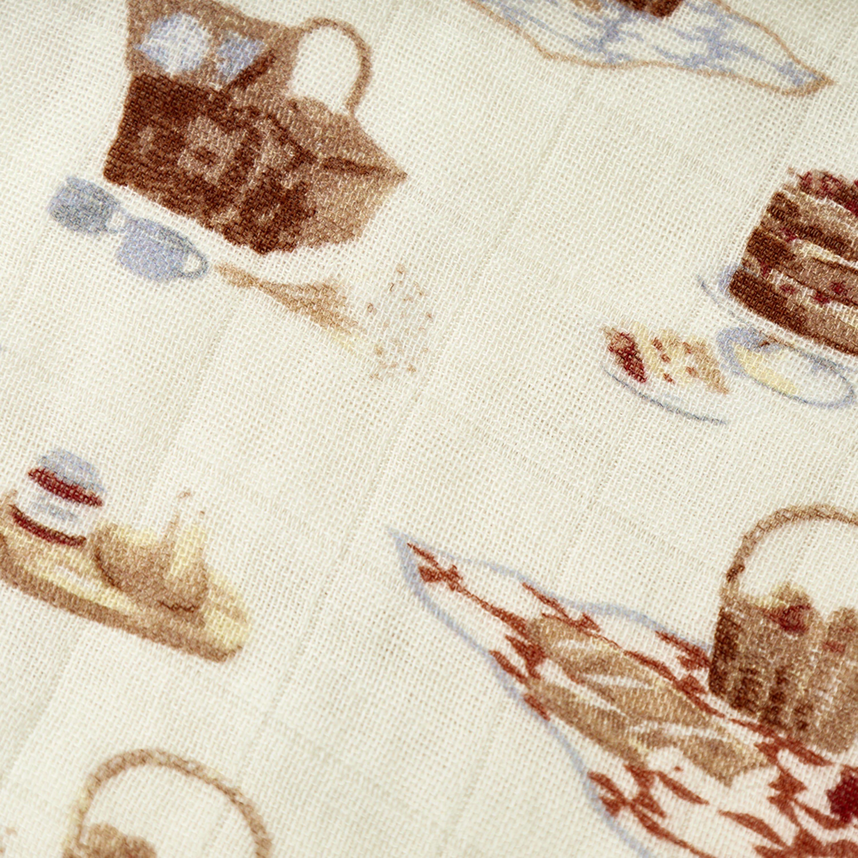 Picnic Bamboo Big Lovey Three-Layer Muslin Blanket image number 3