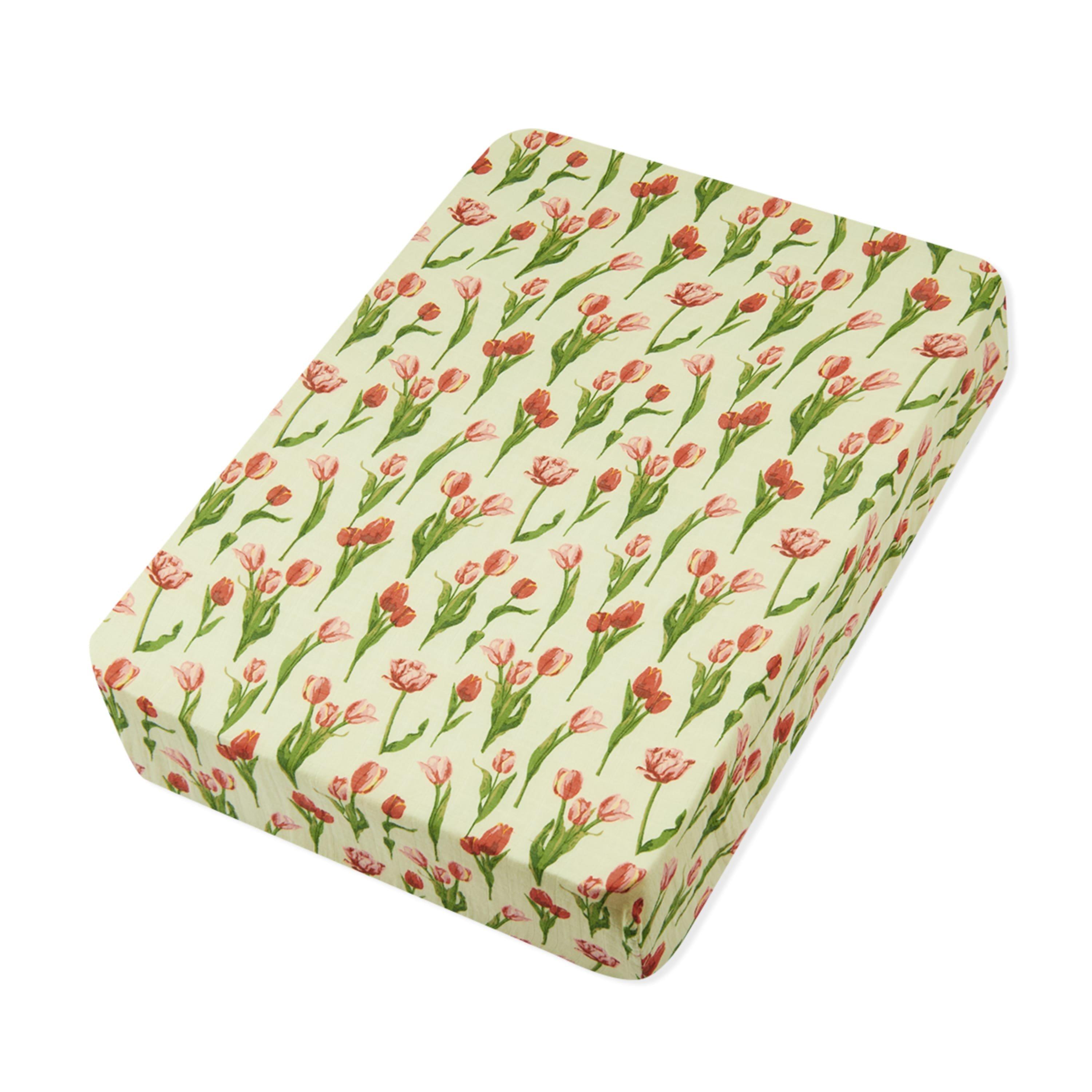 Tulip Bamboo Crib Sheet image number 0