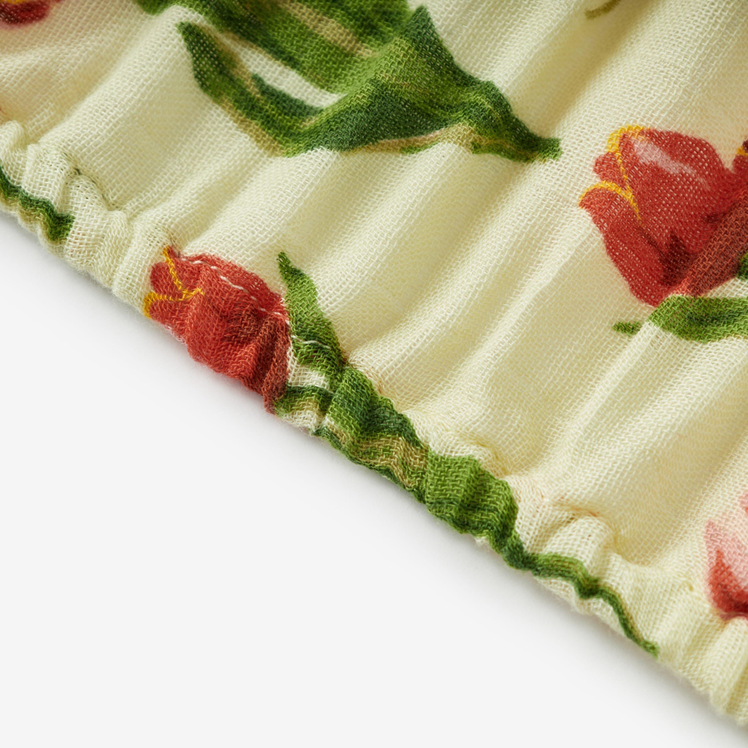 Tulip Bamboo Crib Sheet image number 4