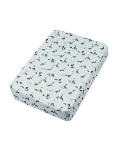 Goose Bamboo Crib Sheet