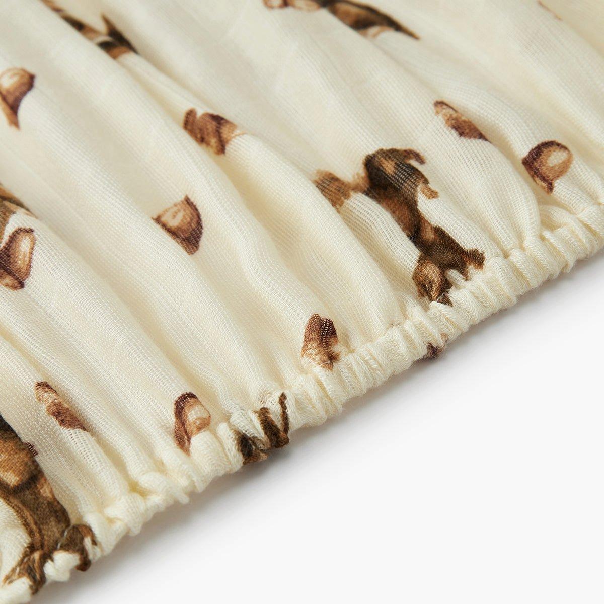 Chipmunk Bamboo Crib Sheet image number 2