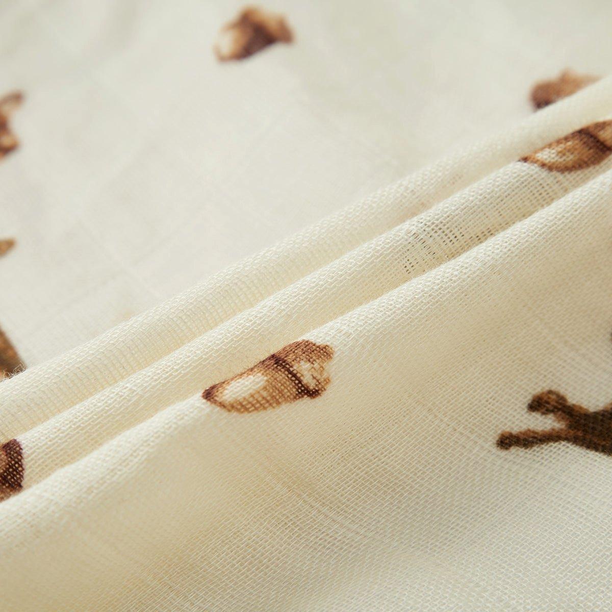 Chipmunk Bamboo Crib Sheet image number 4