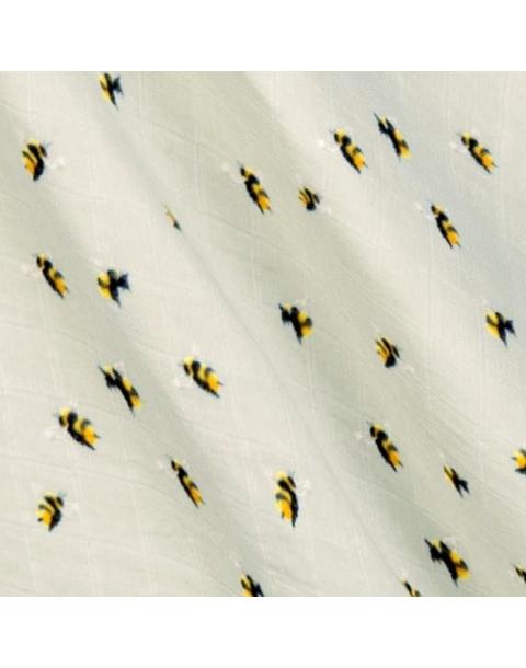 Bumblebee Bamboo Muslin Swaddle Blanket
