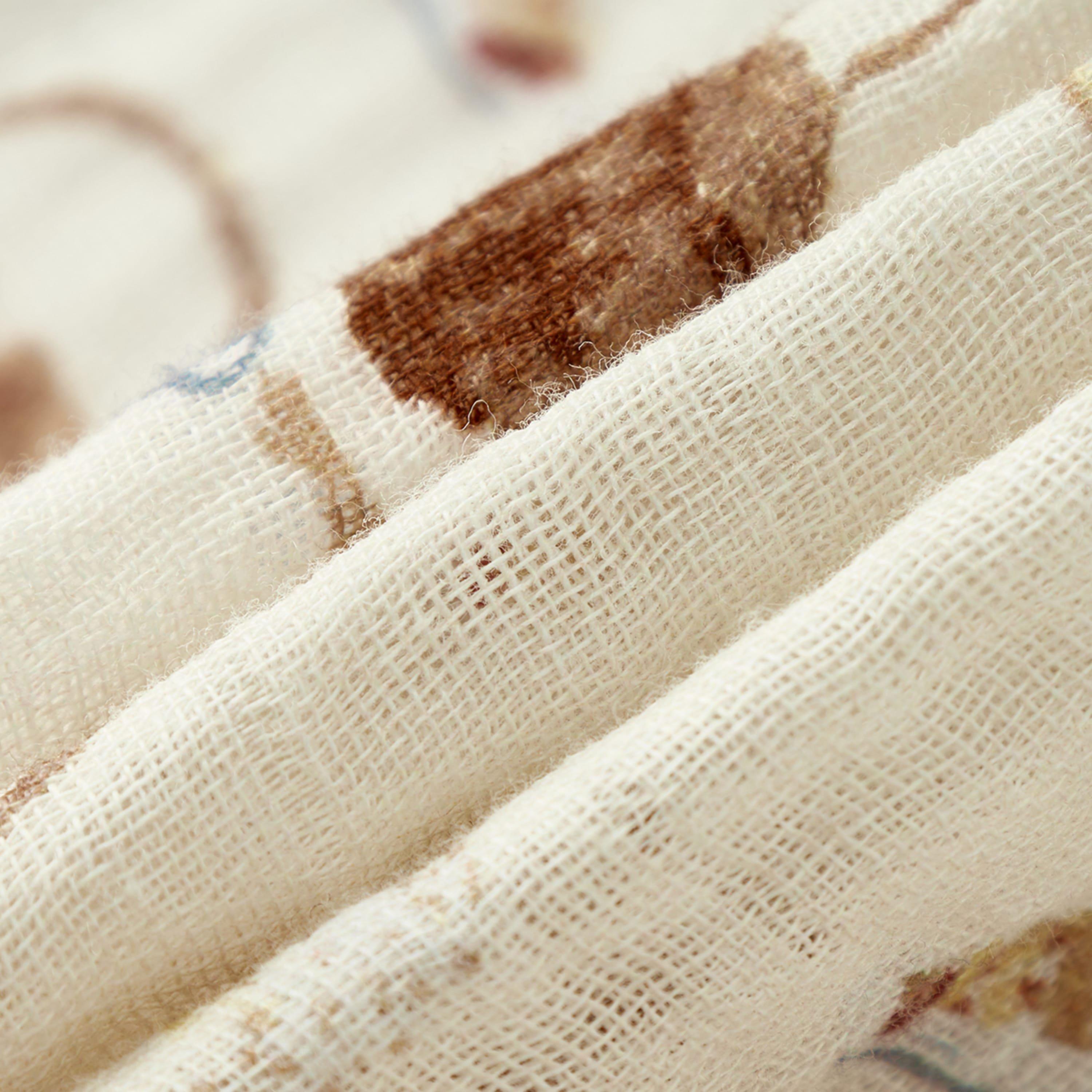 Picnic Organic Cotton Swaddle Blanket image number 3