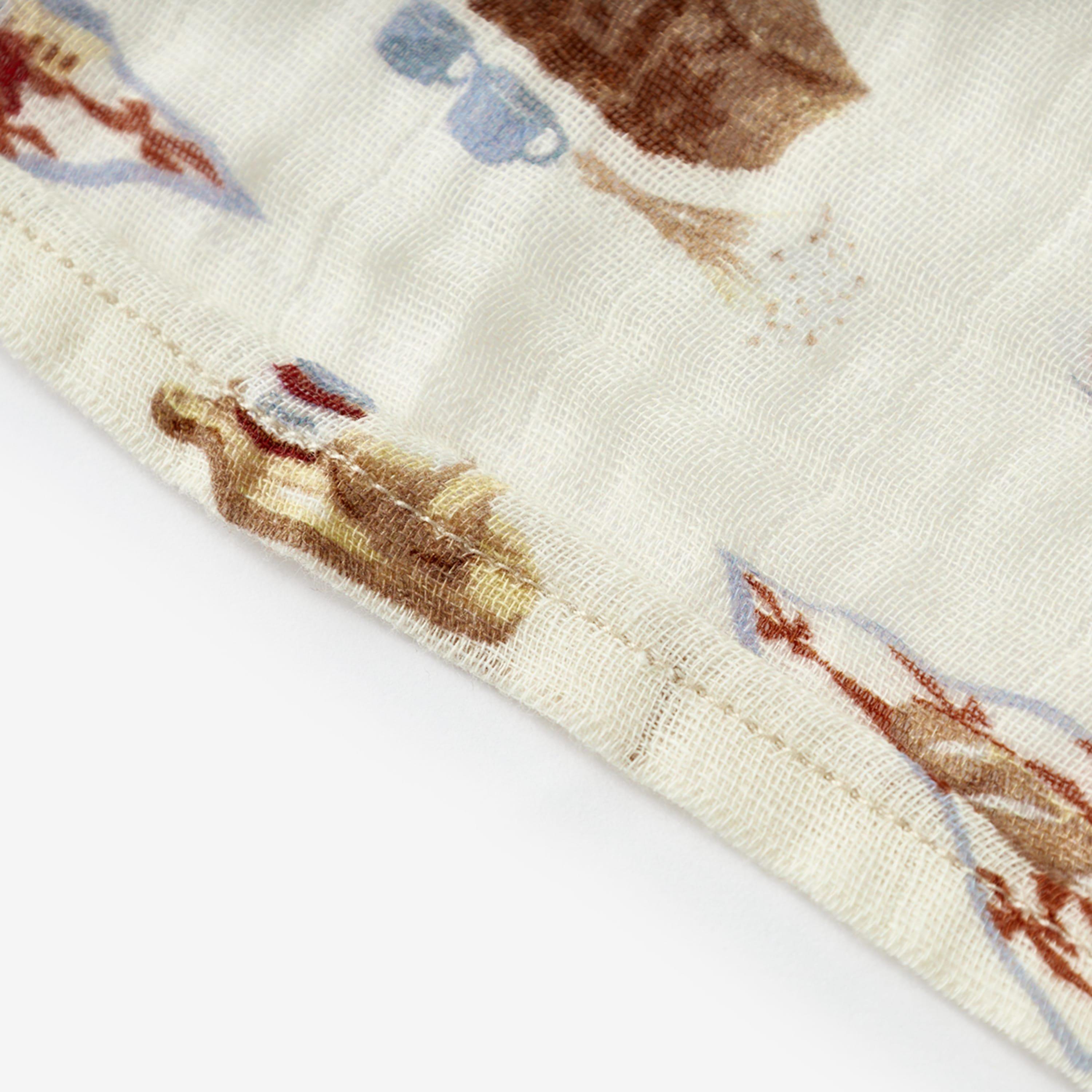 Picnic Organic Cotton Swaddle Blanket image number 1