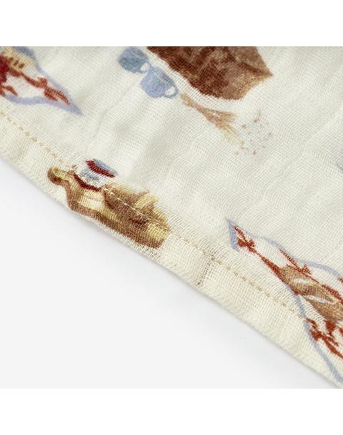 Picnic Organic Cotton Swaddle Blanket