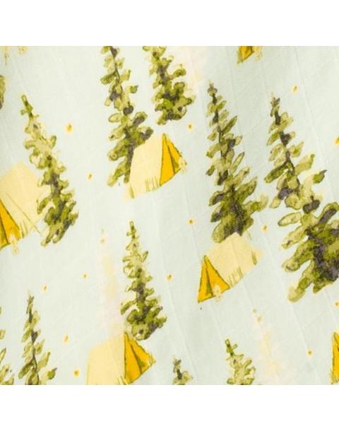 Camping Bamboo Muslin Swaddle Blanket