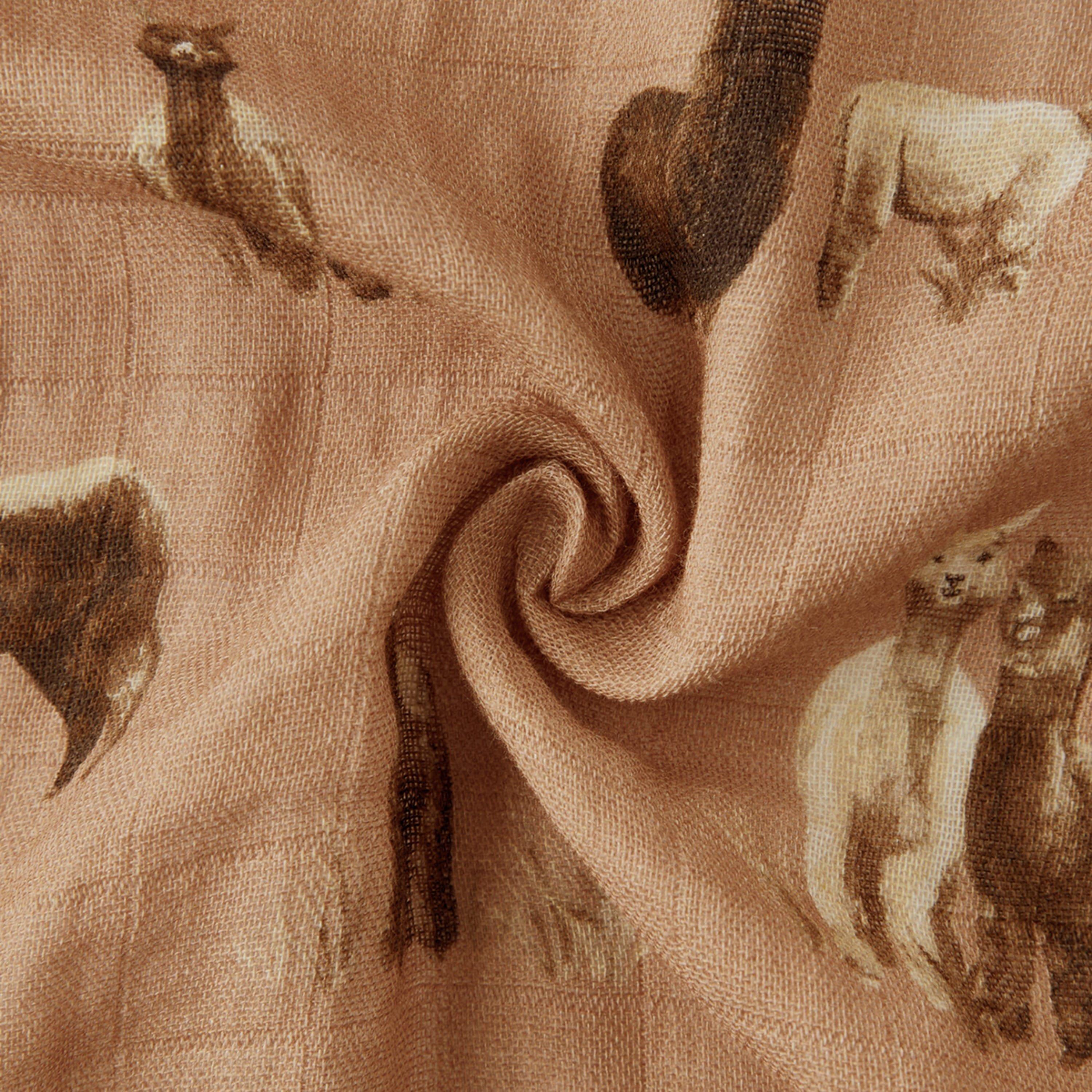 Alpaca Organic Cotton Swaddle Blanket image number 4