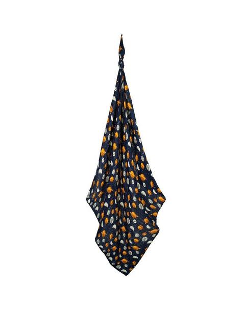 Planets Bamboo Muslin Swaddle Blanket