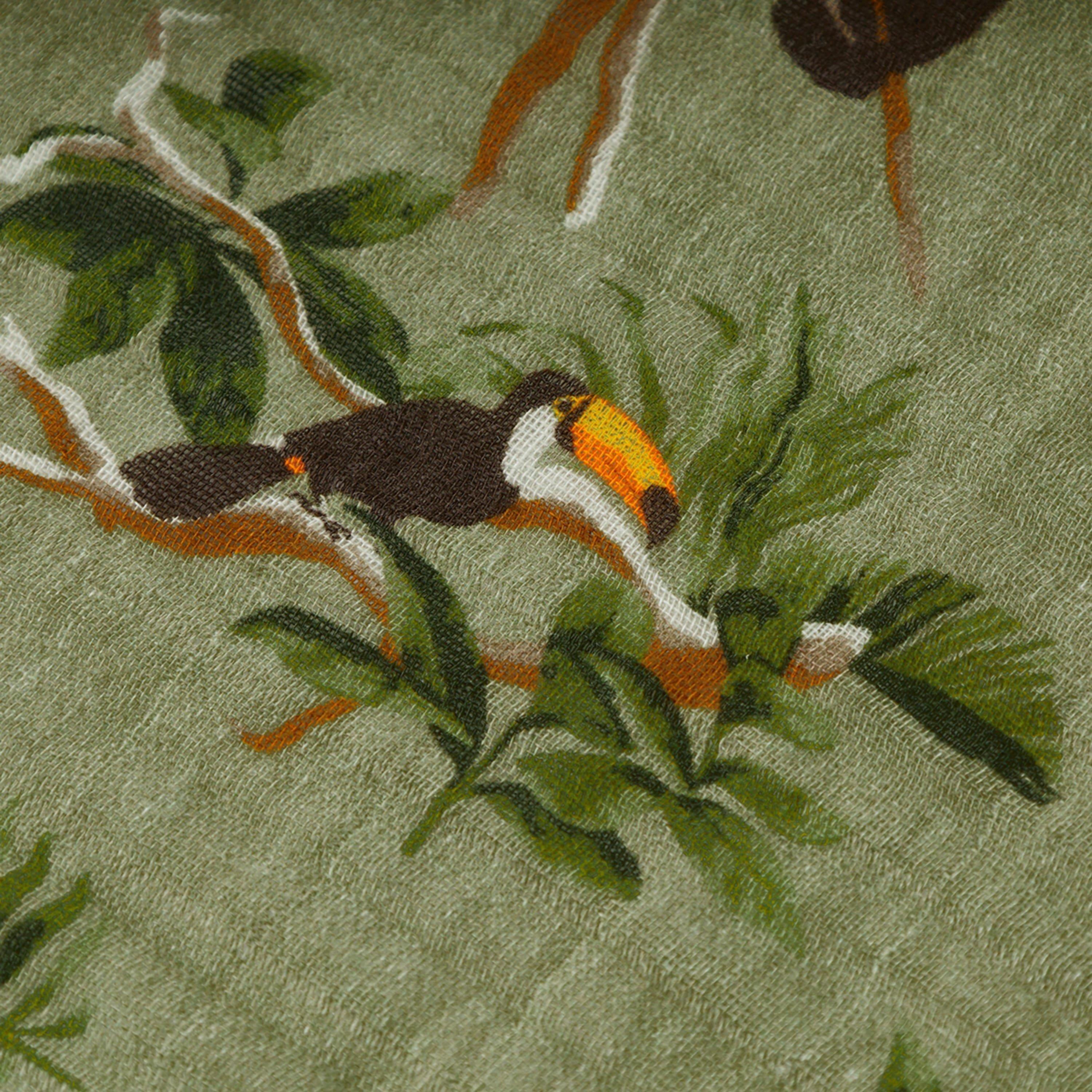 Toucan Organic Cotton Swaddle Blanket image number 2