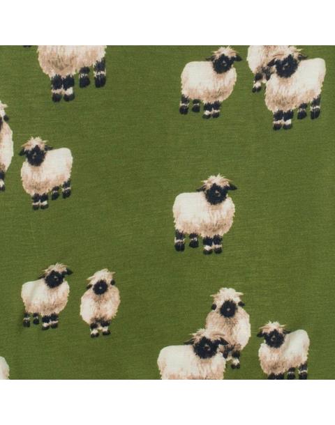 Valais Sheep Bamboo Muslin Swaddle Blanket