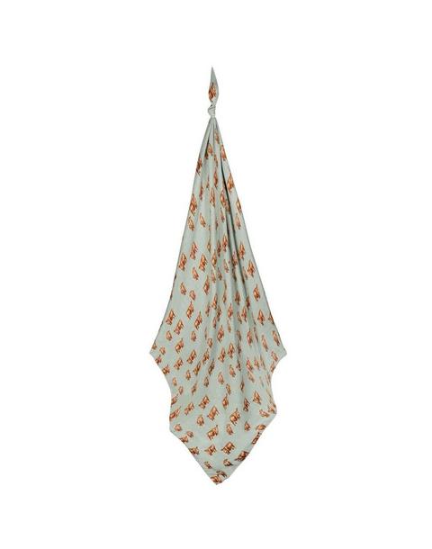 Highland Cow Bamboo Muslin Swaddle Blanket