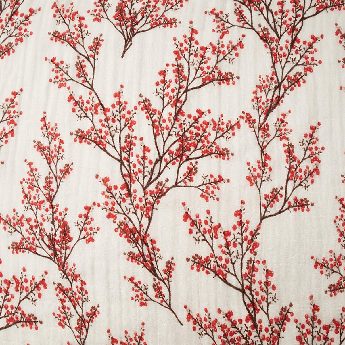 Winterberry Organic Cotton Muslin Two-Piece Burp Cloth Set image number 3