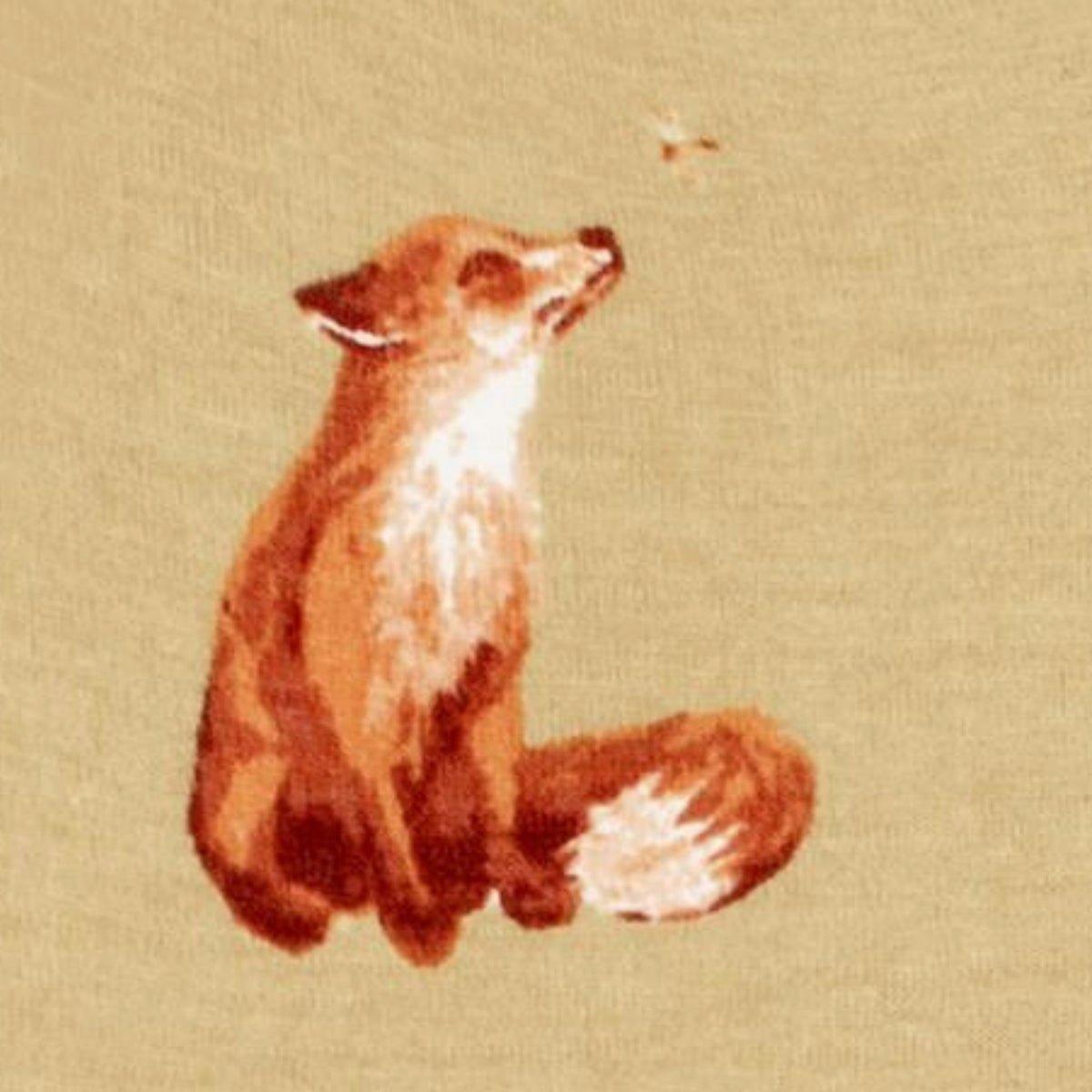Gold Fox Organic Cotton Muslin Two-Piece Burp Cloth Set image number 3