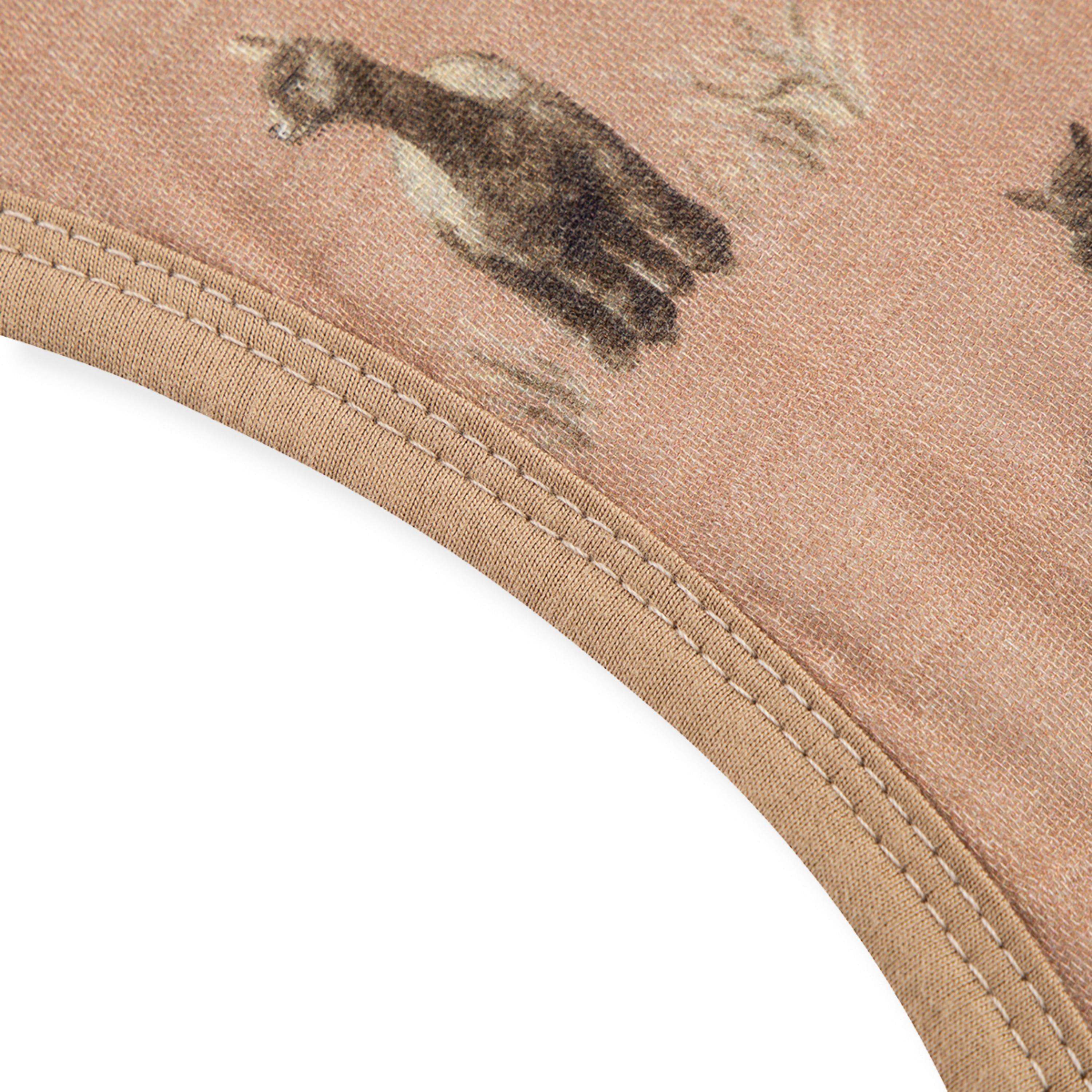 Alpaca Contour Four Layer Burp Cloth image number 3