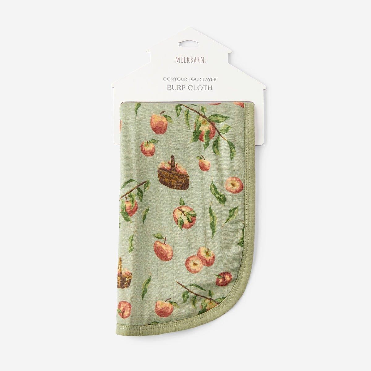 Apple Orchard Contour Four Layer Burp Cloth image number 1