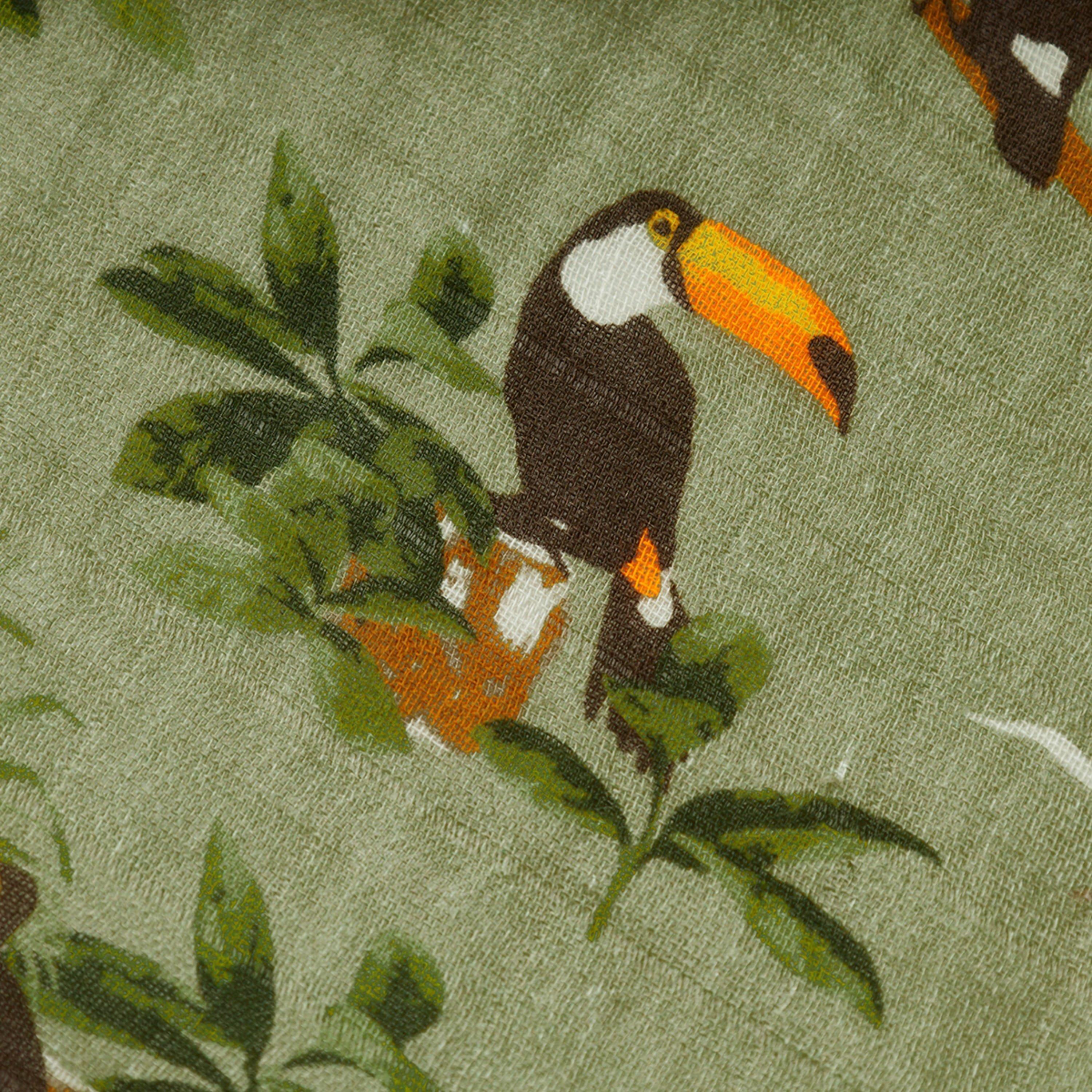 Toucan Organic Cotton Two-Piece Burp Cloth Set image number 3