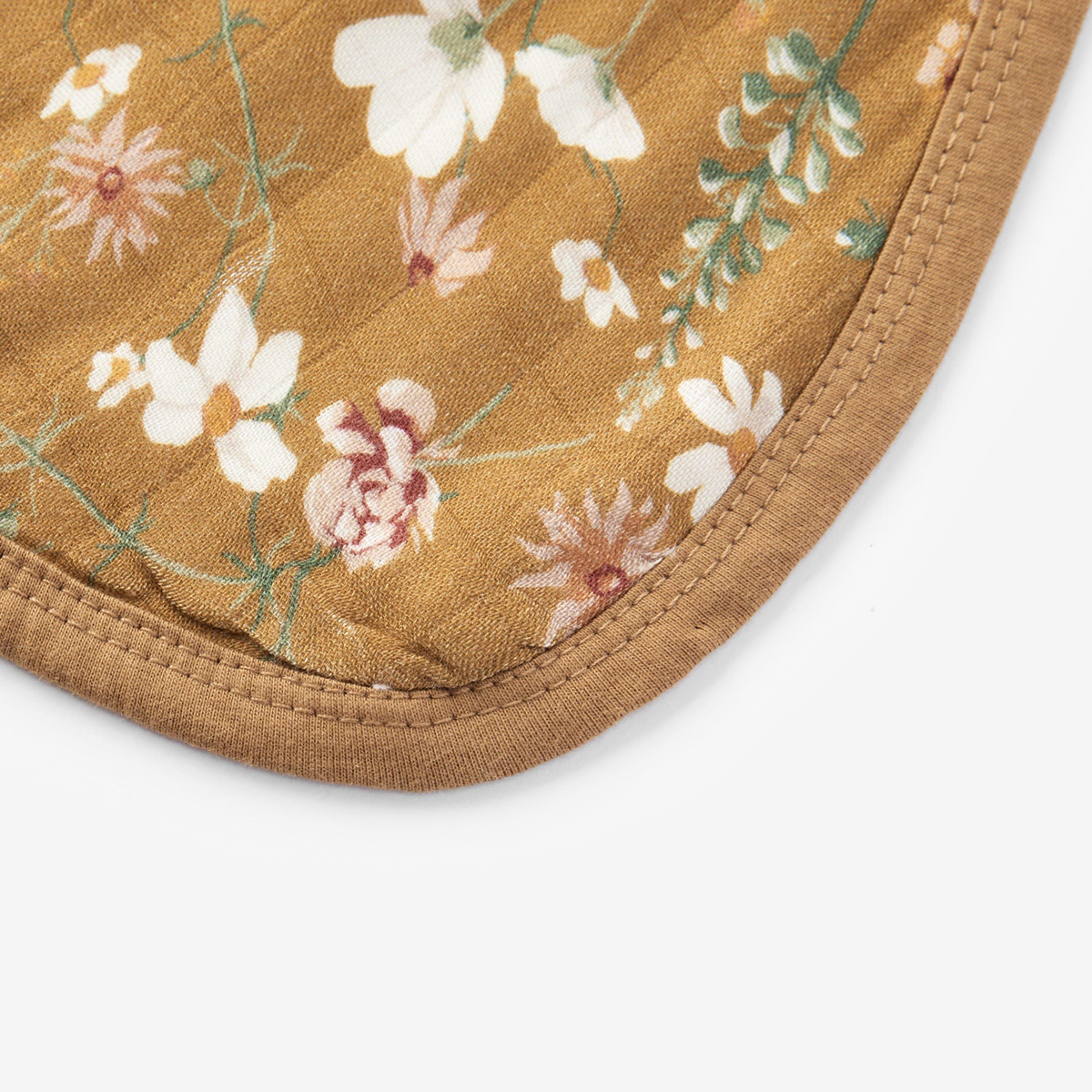 Wildflower Contour Four Layer Burp Cloth image number 3