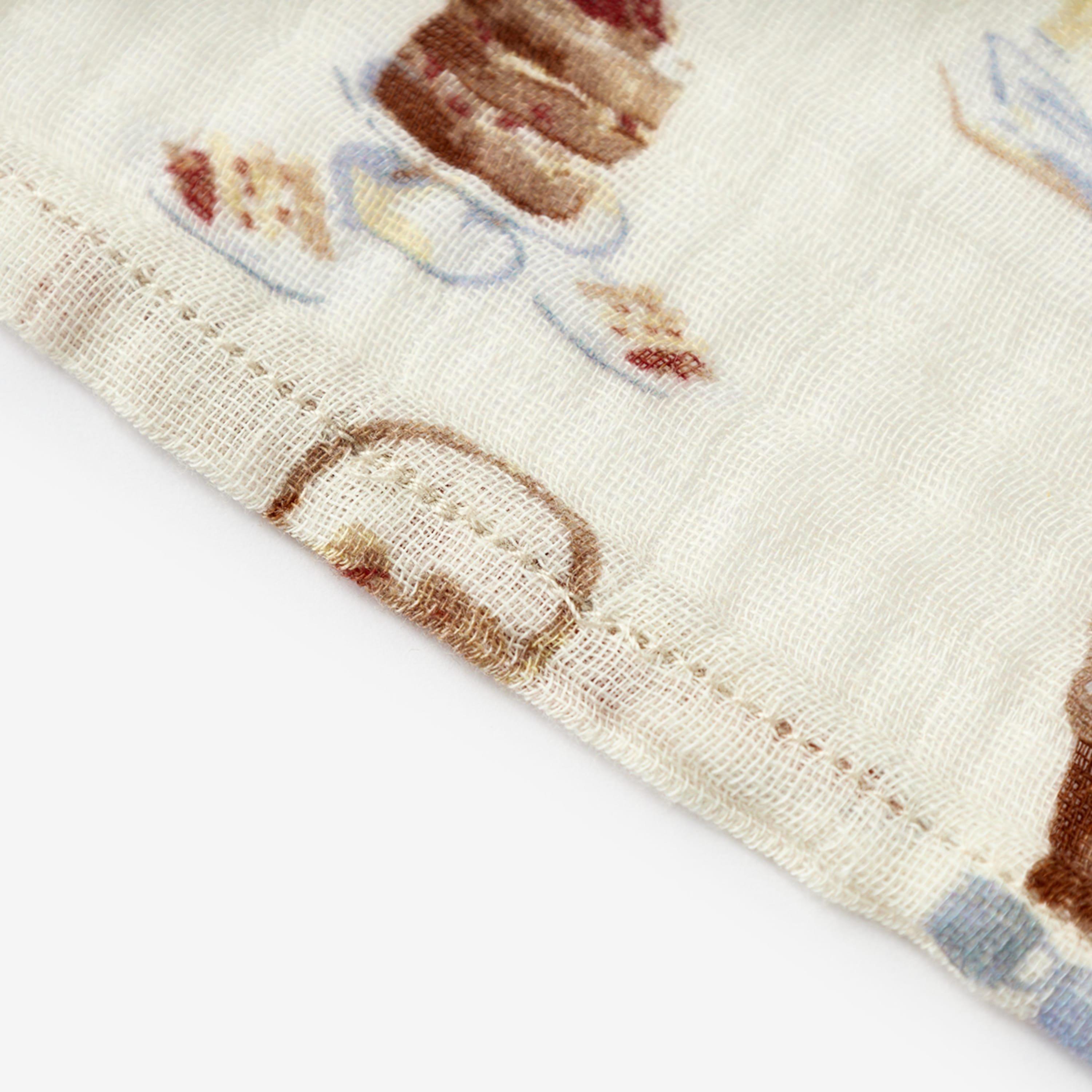 Picnic Organic Cotton Two-Piece Burp Cloth Set image number 2