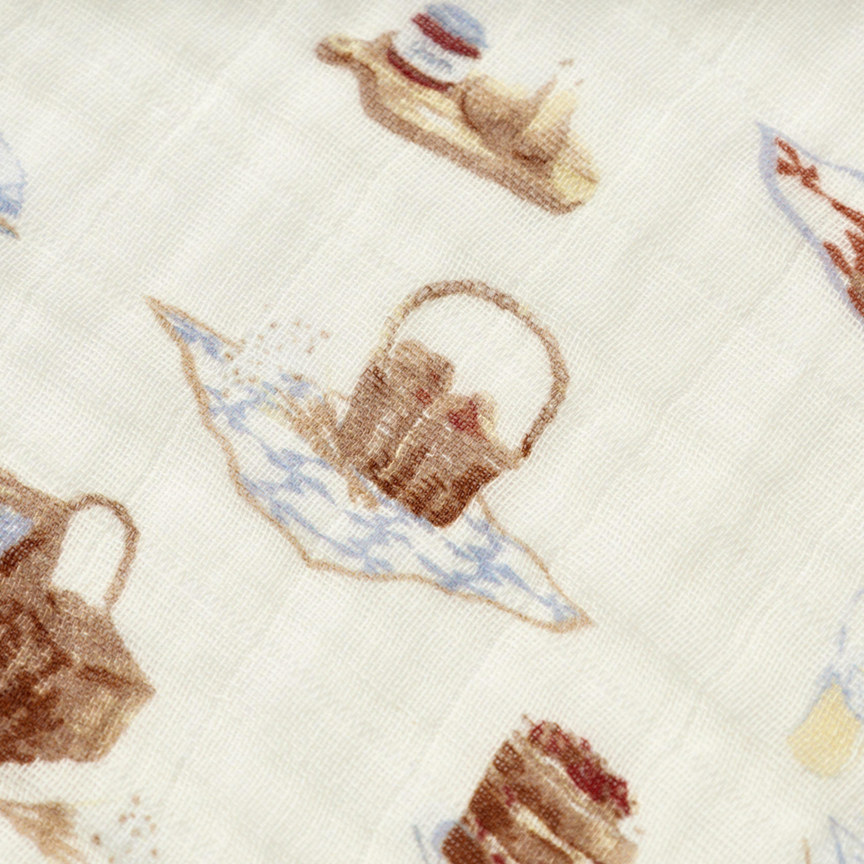 Picnic Organic Cotton Two-Piece Burp Cloth Set image number 3