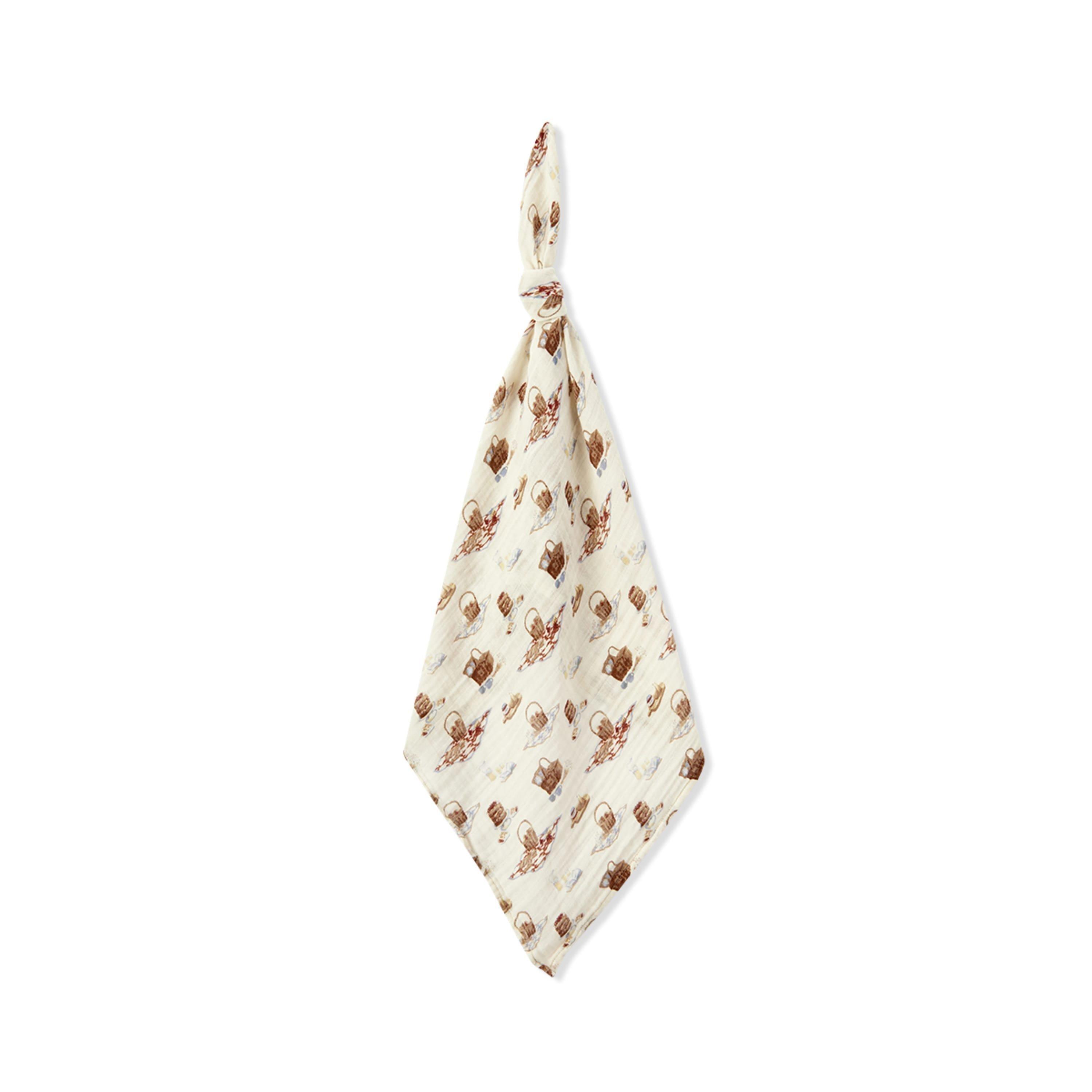 Picnic Organic Cotton Two-Piece Burp Cloth Set image number 1