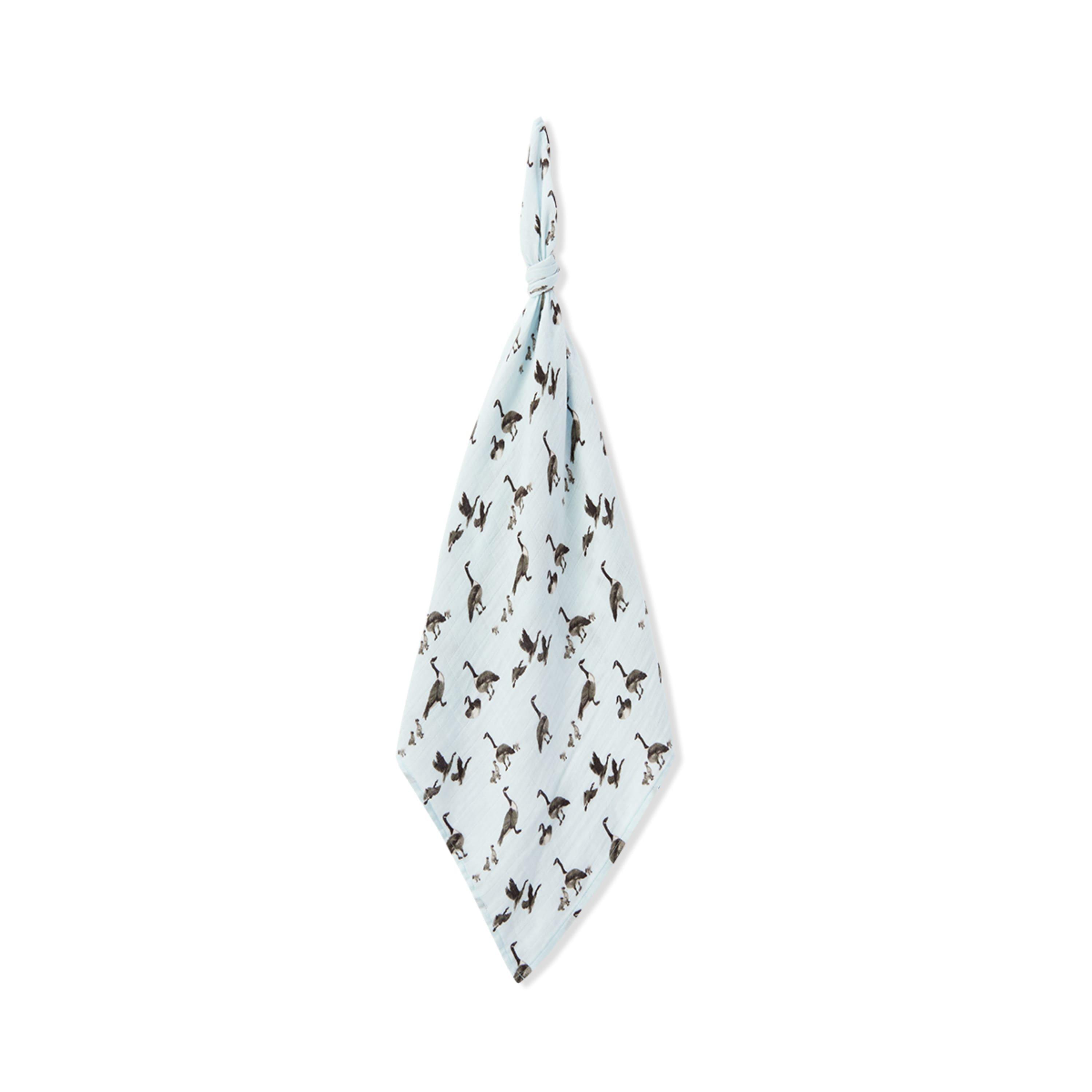 Goose Bamboo Two-Piece Burp Cloth Set image number 1