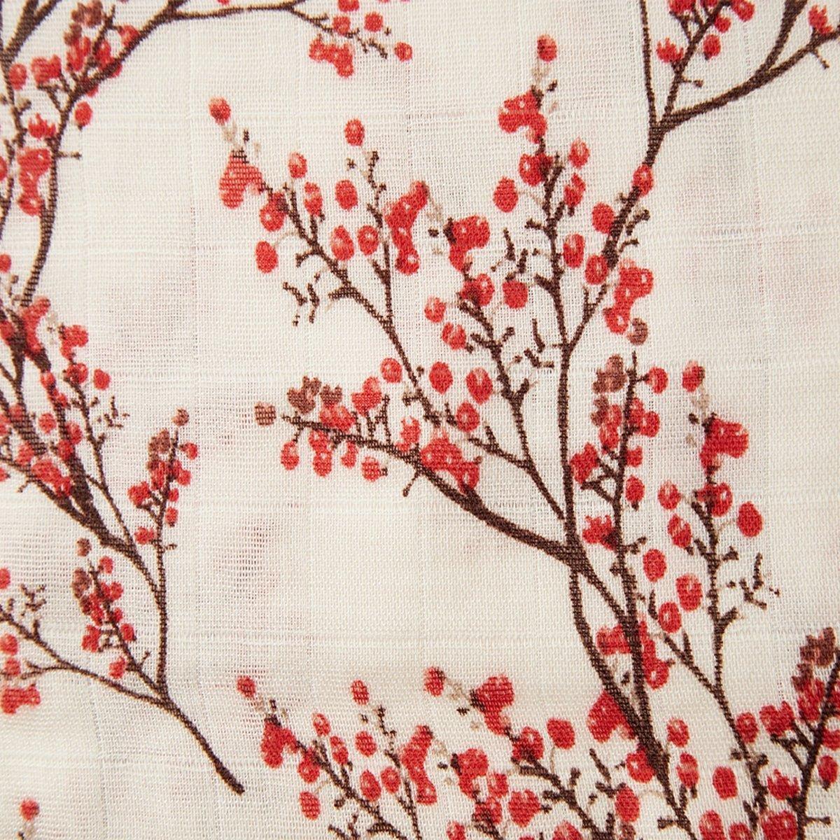 Winterberry Contour Four Layer Burp Cloth image number 2