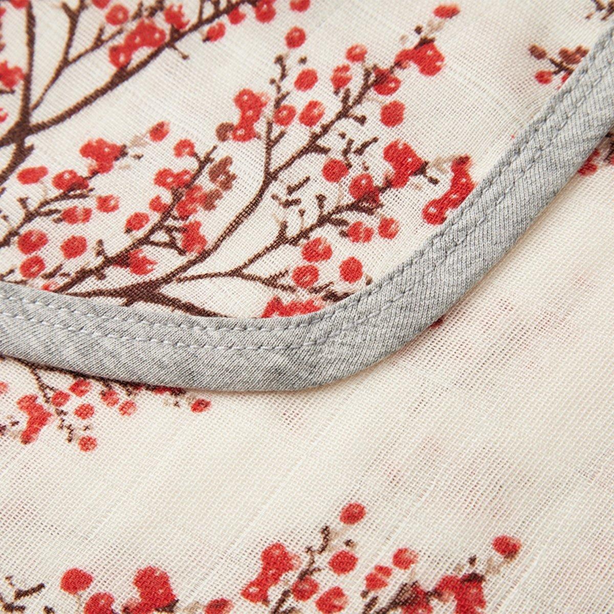 Winterberry Contour Four Layer Burp Cloth image number 3