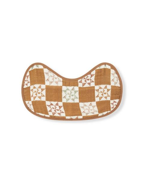 Quilt Contour Four Layer Burp Cloth