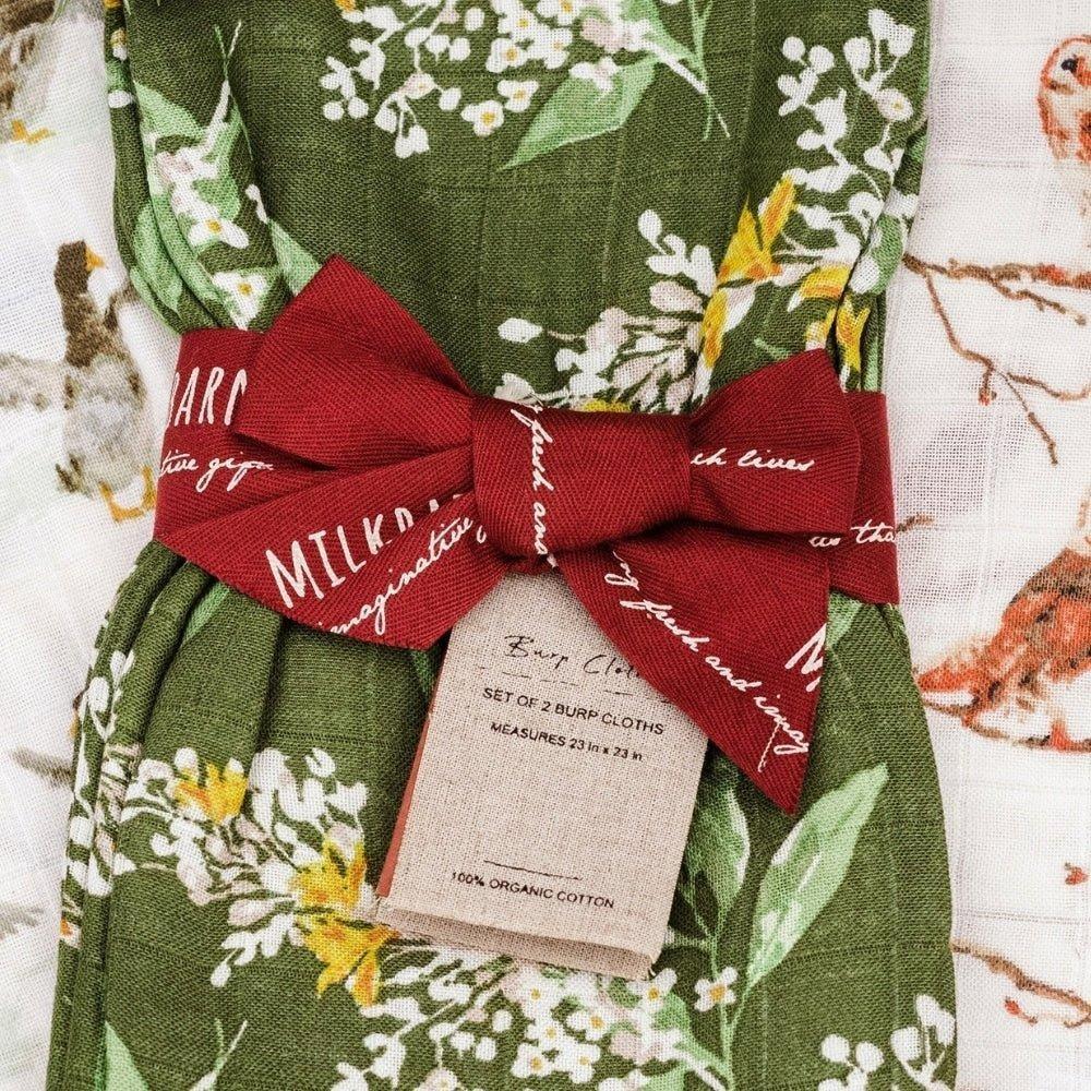 Firefly Bamboo Muslin Two-Piece Burp Cloth Set image number 4