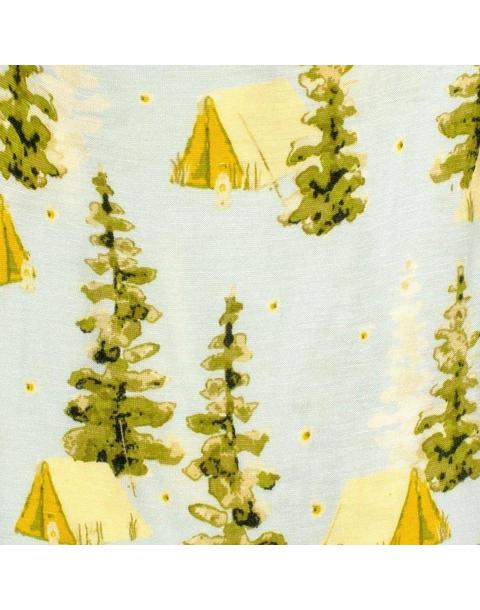 Camping Bamboo Muslin Two-Piece Burp Cloth Set