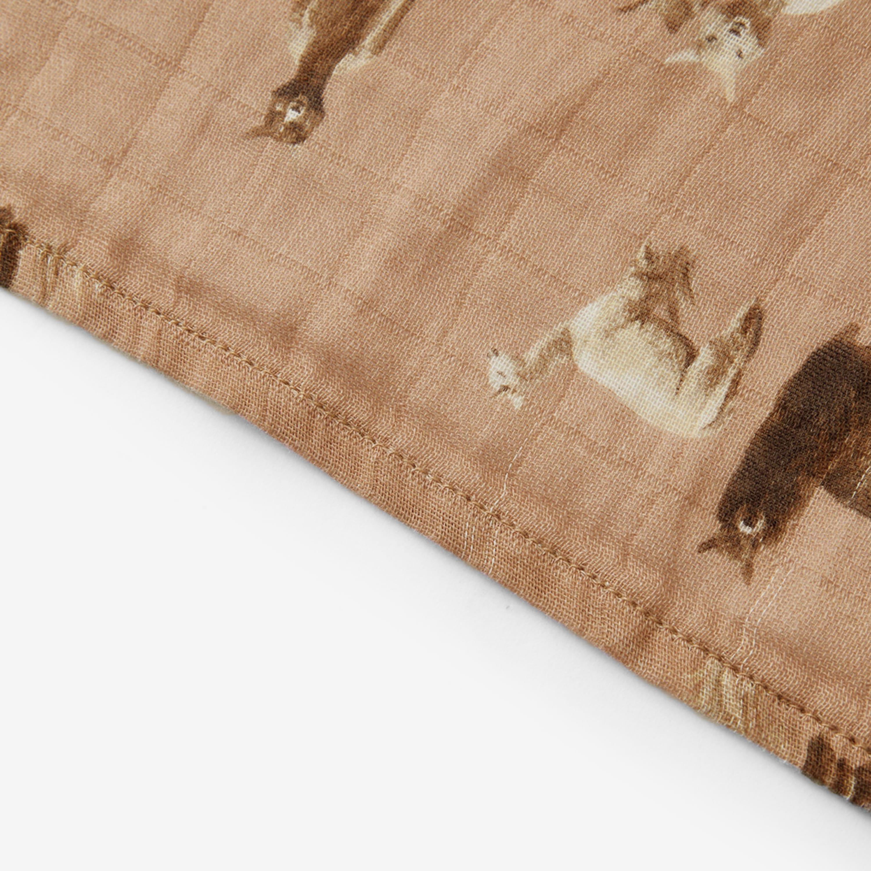 Alpaca Organic Cotton Two-Piece Burp Cloth Set image number 3