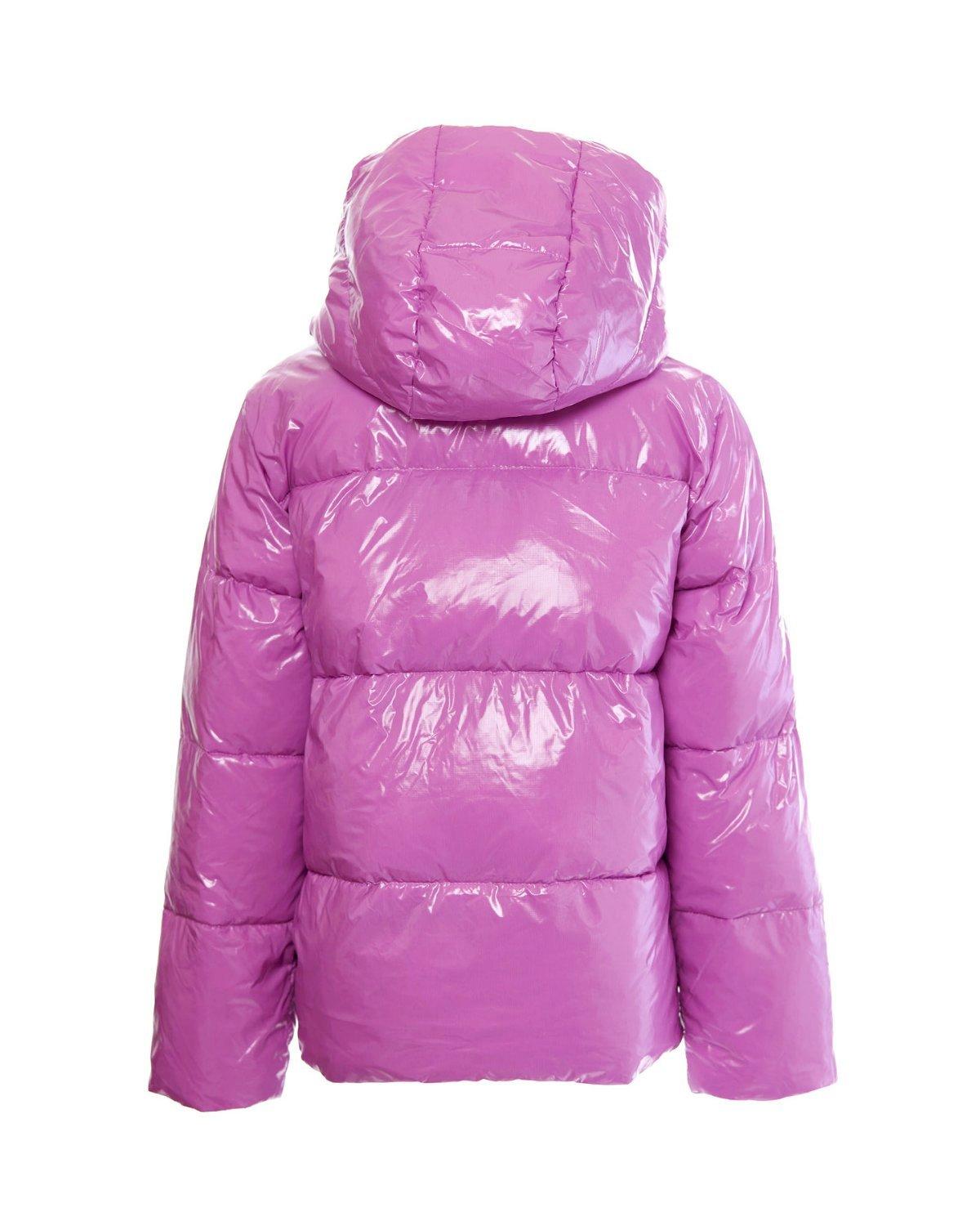 Kids Hi-Gloss Pink Lavender Ultra Puff Coat image number 1