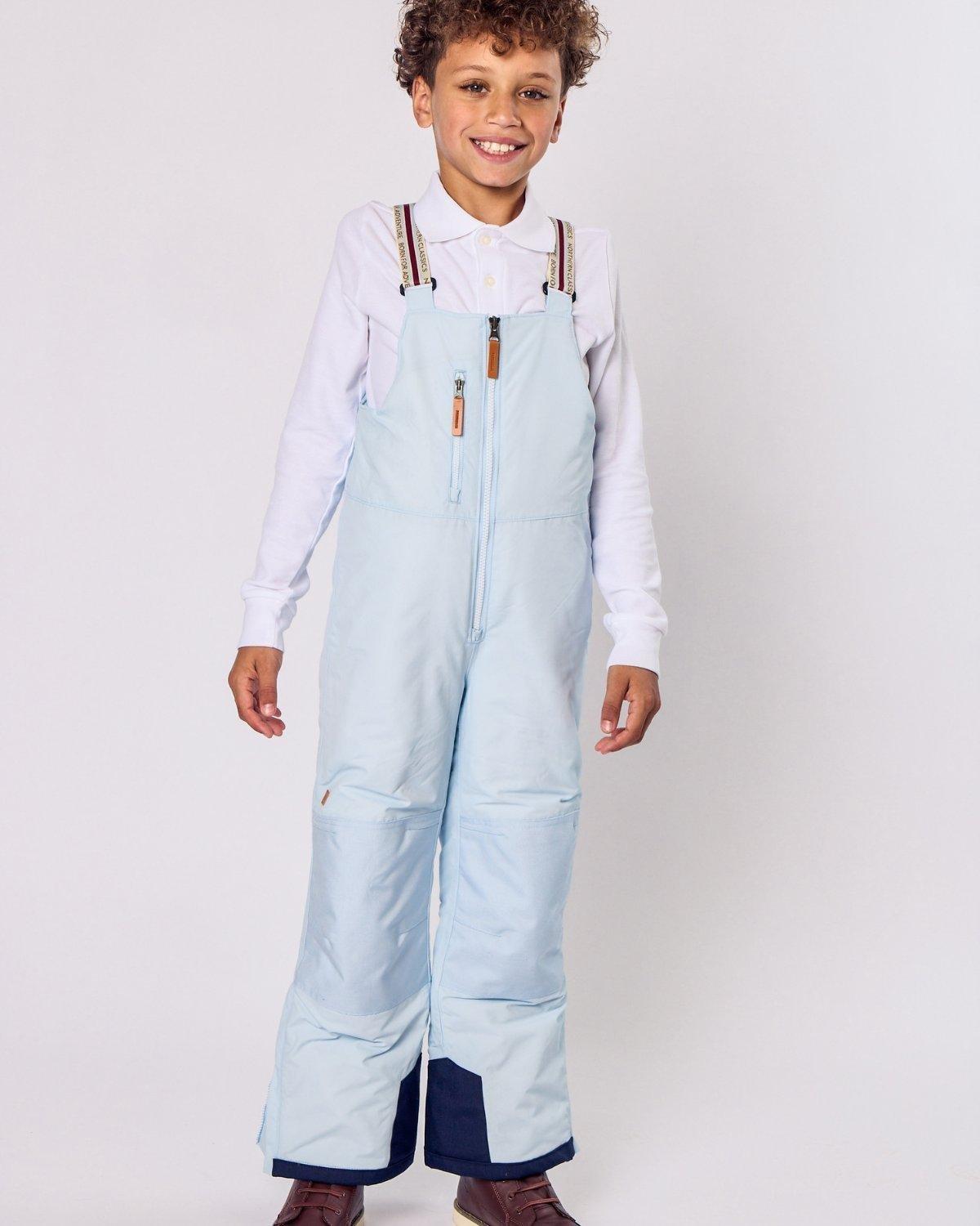 Kids Cloud Blue Bib Snow Pant image number 2