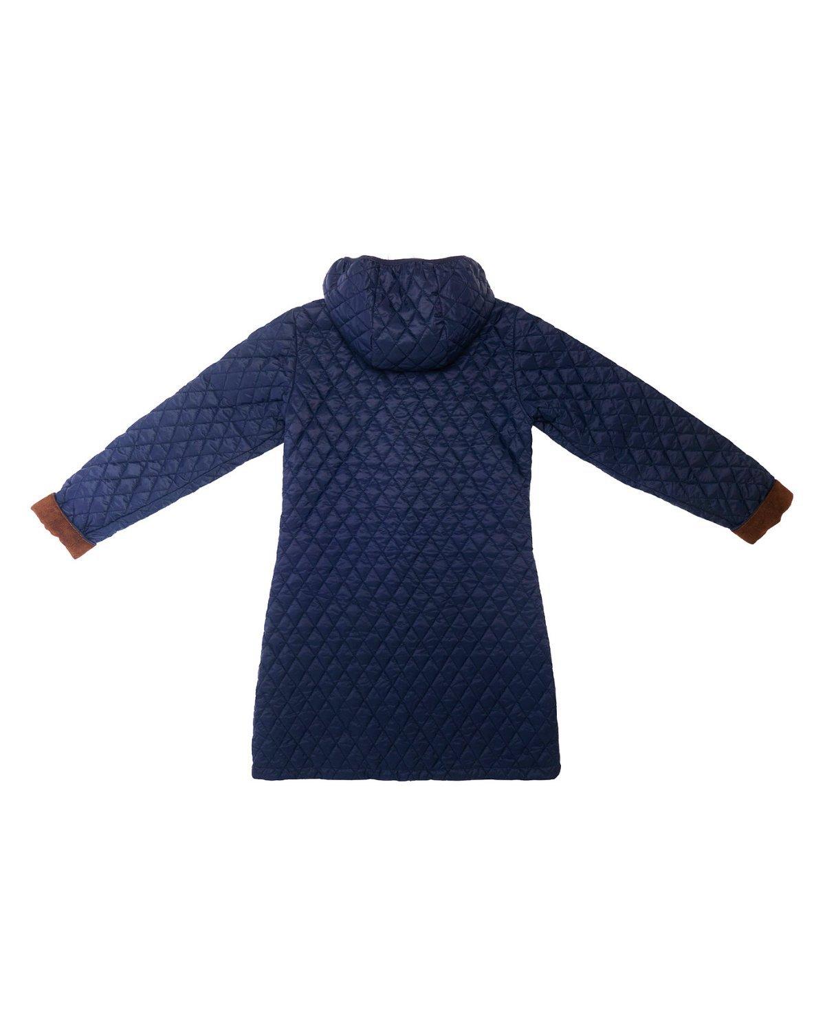 Women's Navy Blue Puffer Jacket image number 1