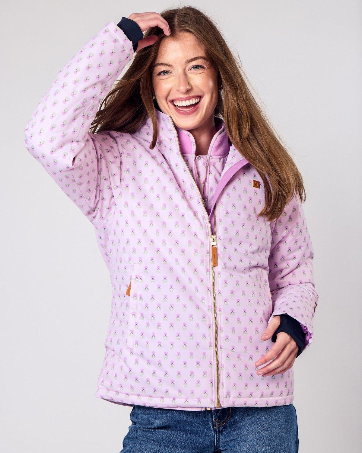 Women's Pink Marigold Winter Coat image number 2